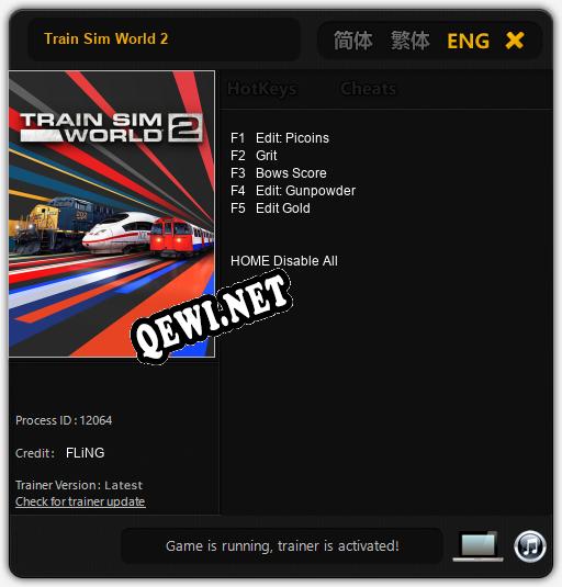 Трейнер для Train Sim World 2 [v1.0.5]