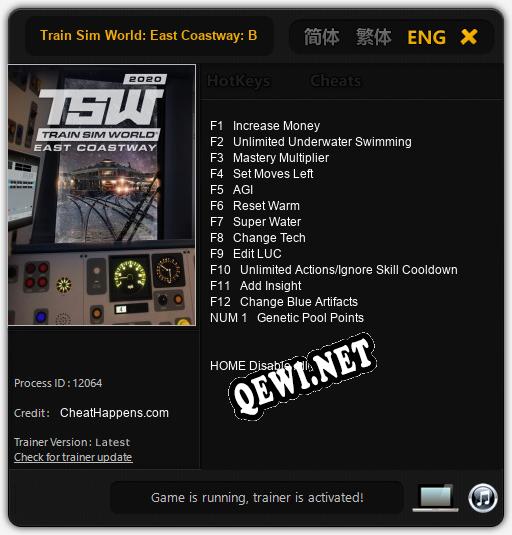 Train Sim World: East Coastway: Brighton Eastbourne Seaford: ТРЕЙНЕР И ЧИТЫ (V1.0.30)