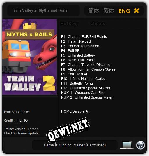 Train Valley 2: Myths and Rails: Трейнер +14 [v1.5]