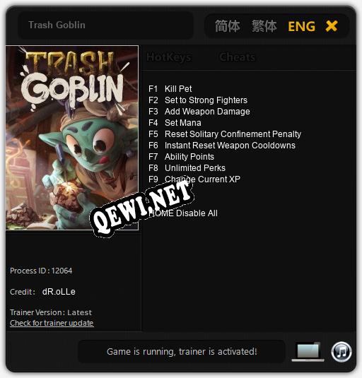 Trash Goblin: Трейнер +9 [v1.6]