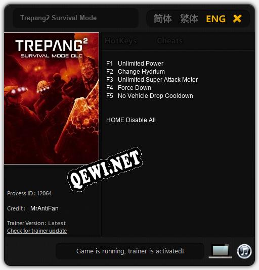 Trepang2 Survival Mode: ТРЕЙНЕР И ЧИТЫ (V1.0.7)