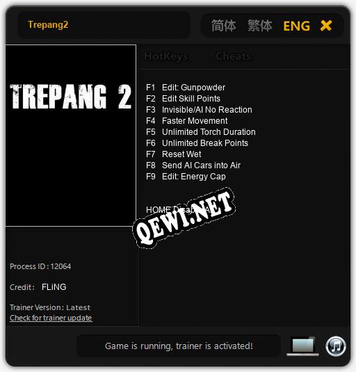 Trepang2: ТРЕЙНЕР И ЧИТЫ (V1.0.69)