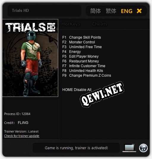 Trials HD: ТРЕЙНЕР И ЧИТЫ (V1.0.60)