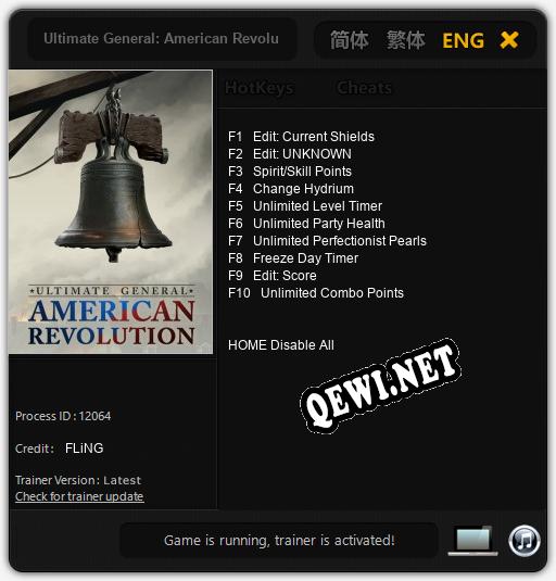 Ultimate General: American Revolution: Читы, Трейнер +10 [FLiNG]