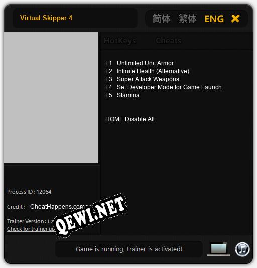 Virtual Skipper 4: Читы, Трейнер +5 [CheatHappens.com]