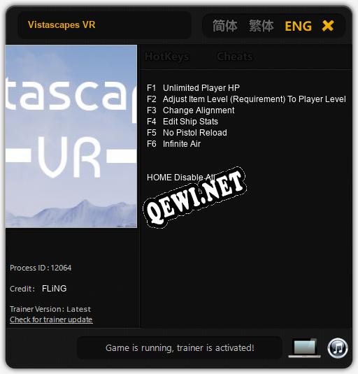 Vistascapes VR: ТРЕЙНЕР И ЧИТЫ (V1.0.52)