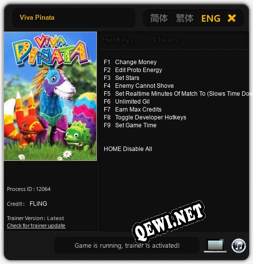 Трейнер для Viva Pinata [v1.0.6]