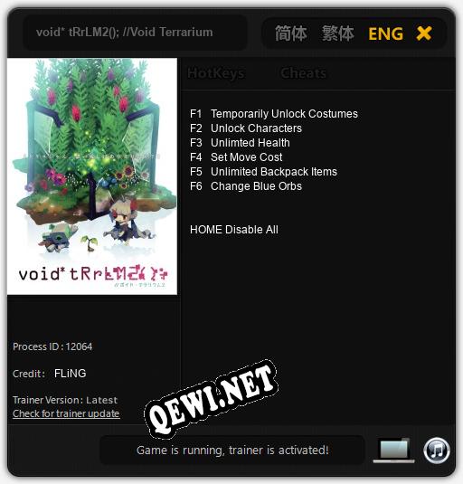 void* tRrLM2(); //Void Terrarium 2: ТРЕЙНЕР И ЧИТЫ (V1.0.70)