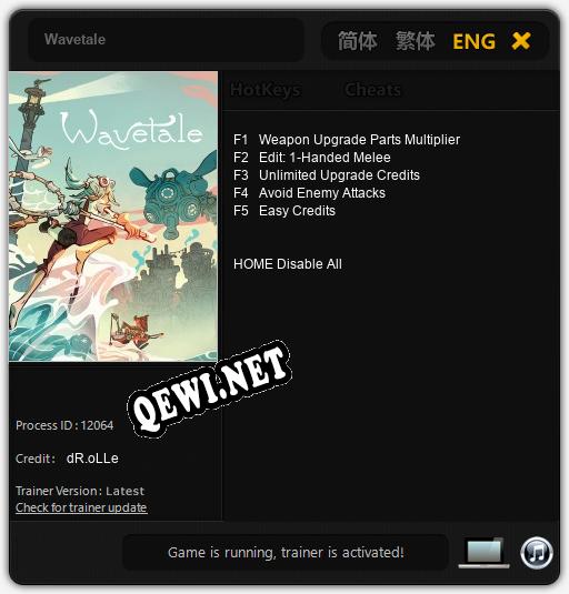 Wavetale: ТРЕЙНЕР И ЧИТЫ (V1.0.36)