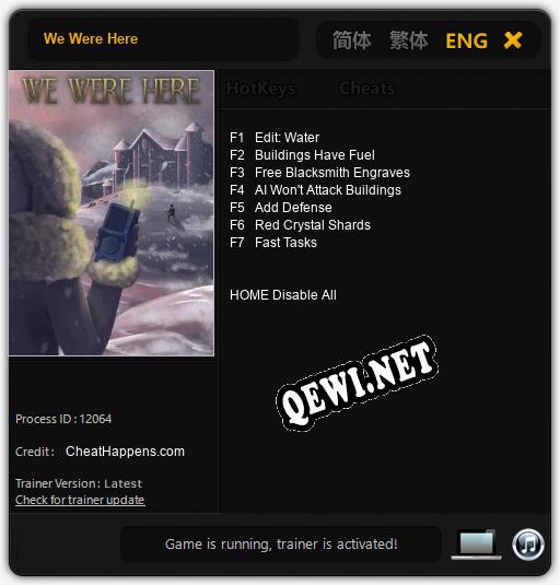We Were Here: Читы, Трейнер +7 [CheatHappens.com]