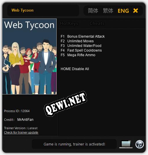 Web Tycoon: Читы, Трейнер +5 [MrAntiFan]