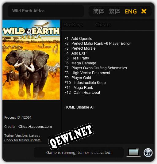 Wild Earth Africa: Читы, Трейнер +12 [CheatHappens.com]