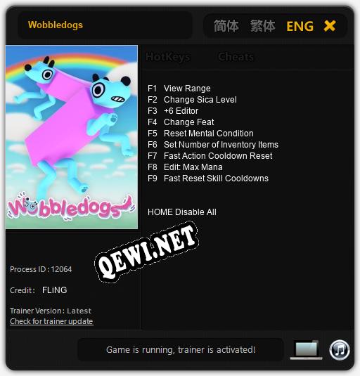 Wobbledogs: ТРЕЙНЕР И ЧИТЫ (V1.0.17)