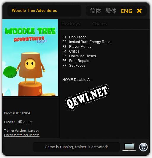 Woodle Tree Adventures: Читы, Трейнер +8 [CheatHappens.com]