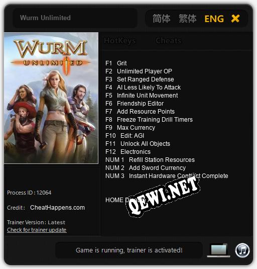 Wurm Unlimited: Трейнер +15 [v1.6]