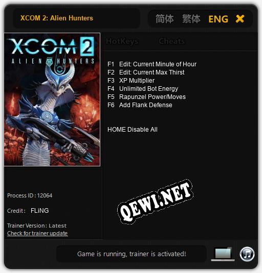 XCOM 2: Alien Hunters: Читы, Трейнер +6 [FLiNG]