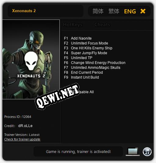 Xenonauts 2: ТРЕЙНЕР И ЧИТЫ (V1.0.75)